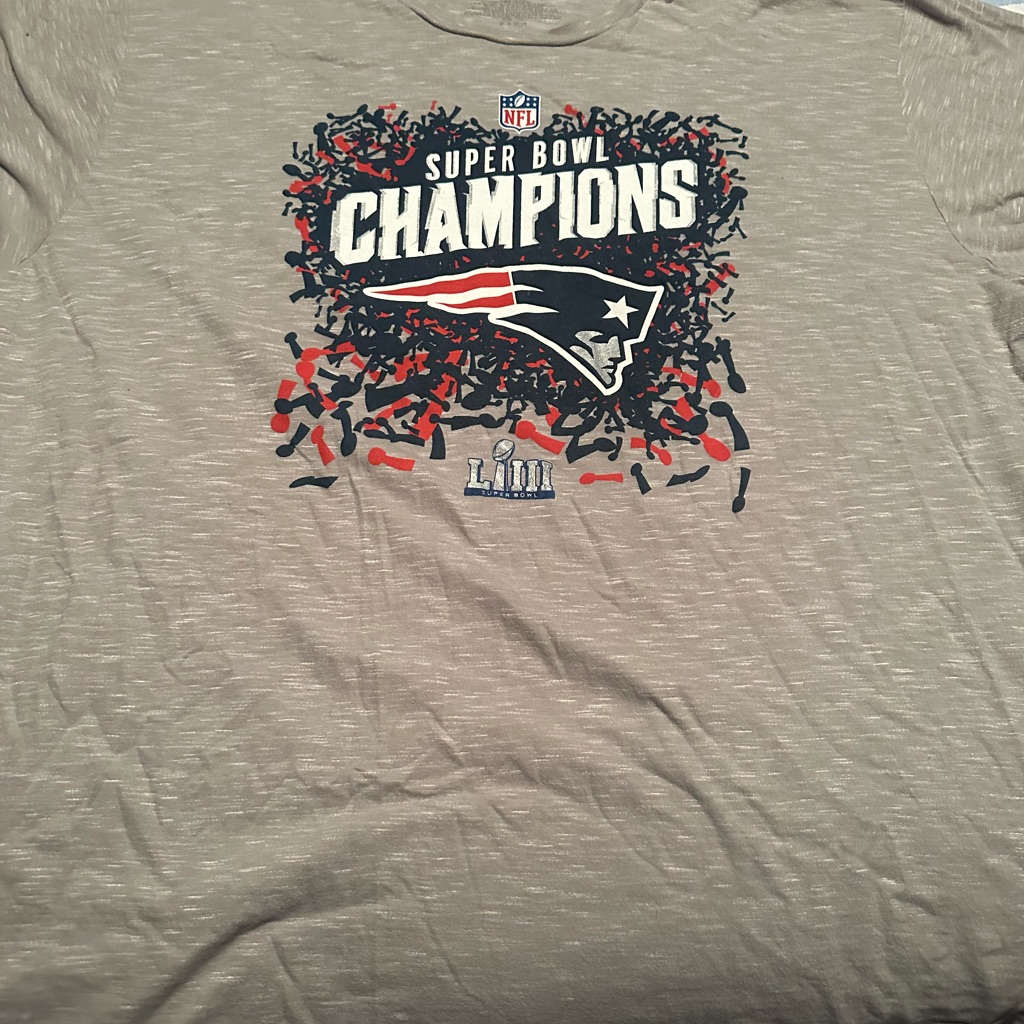 3x Super Bowl Tshirt 3x Super Bowl Tshirt